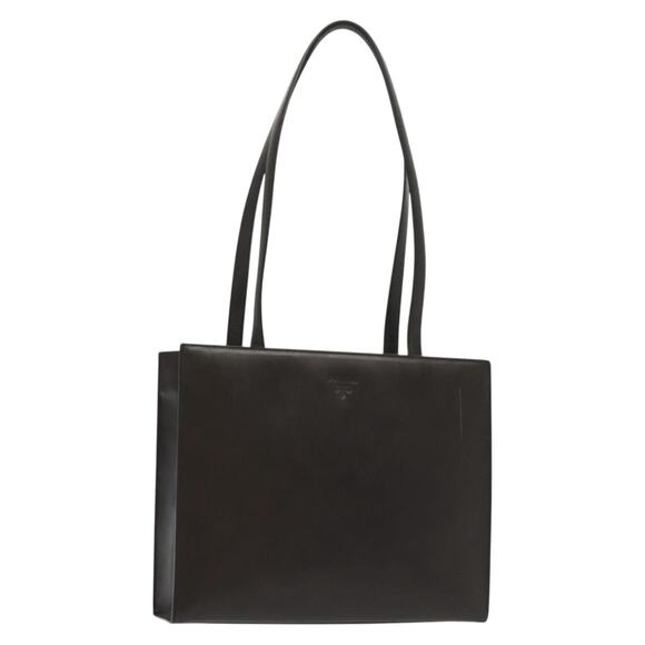 PRADA Tote Bag Leather Brown - Picture 1 of 9